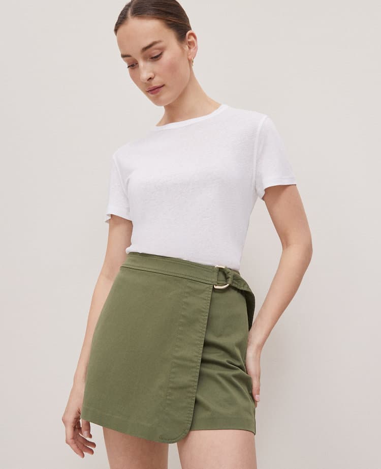 Weekend Collection Linen Blend Tee