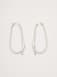 Large Knotted Hoop Earrings