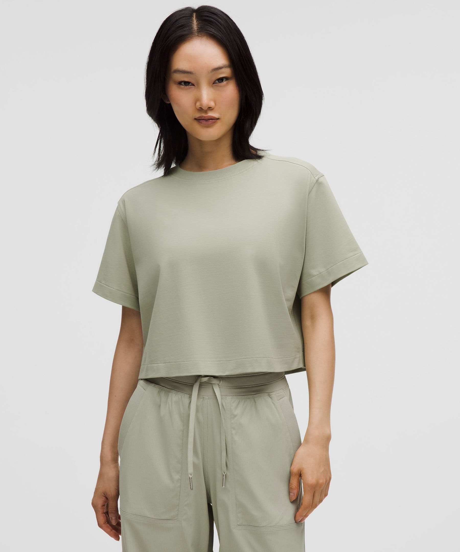 All Yours Organic Cotton Cropped T-Shirt