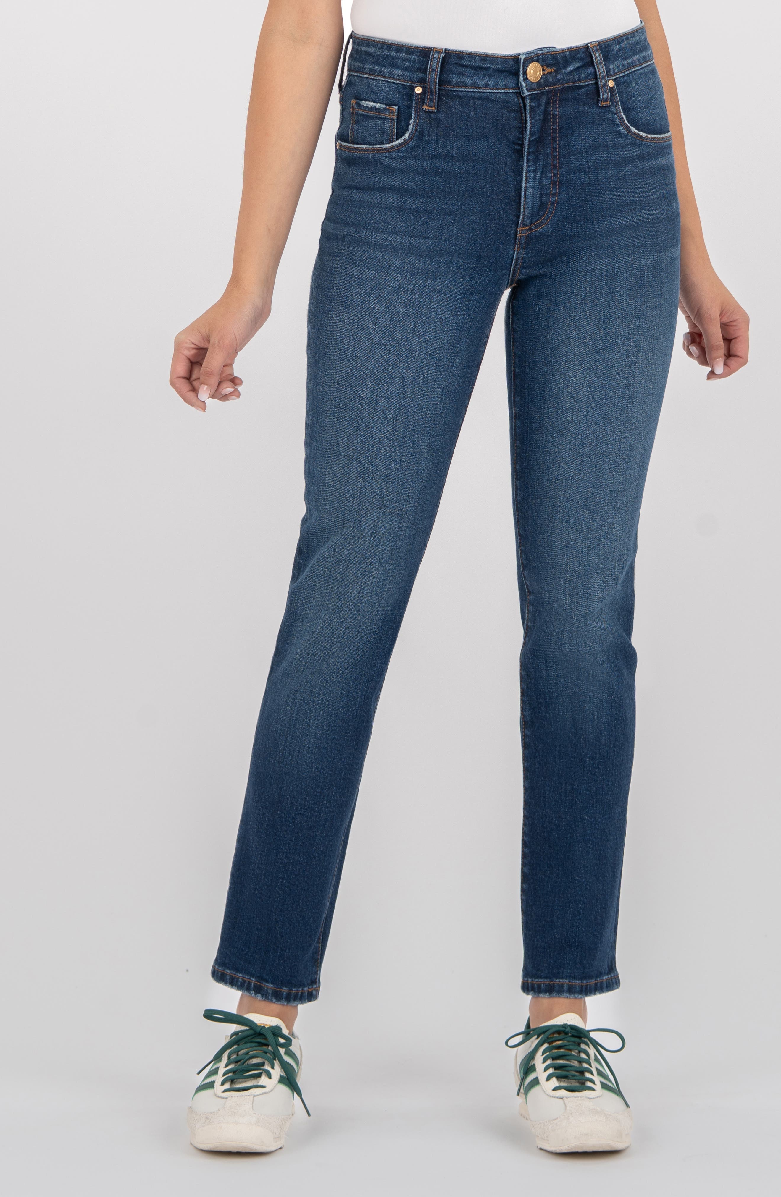 Reese Ankle Slim Straight Leg Jeans