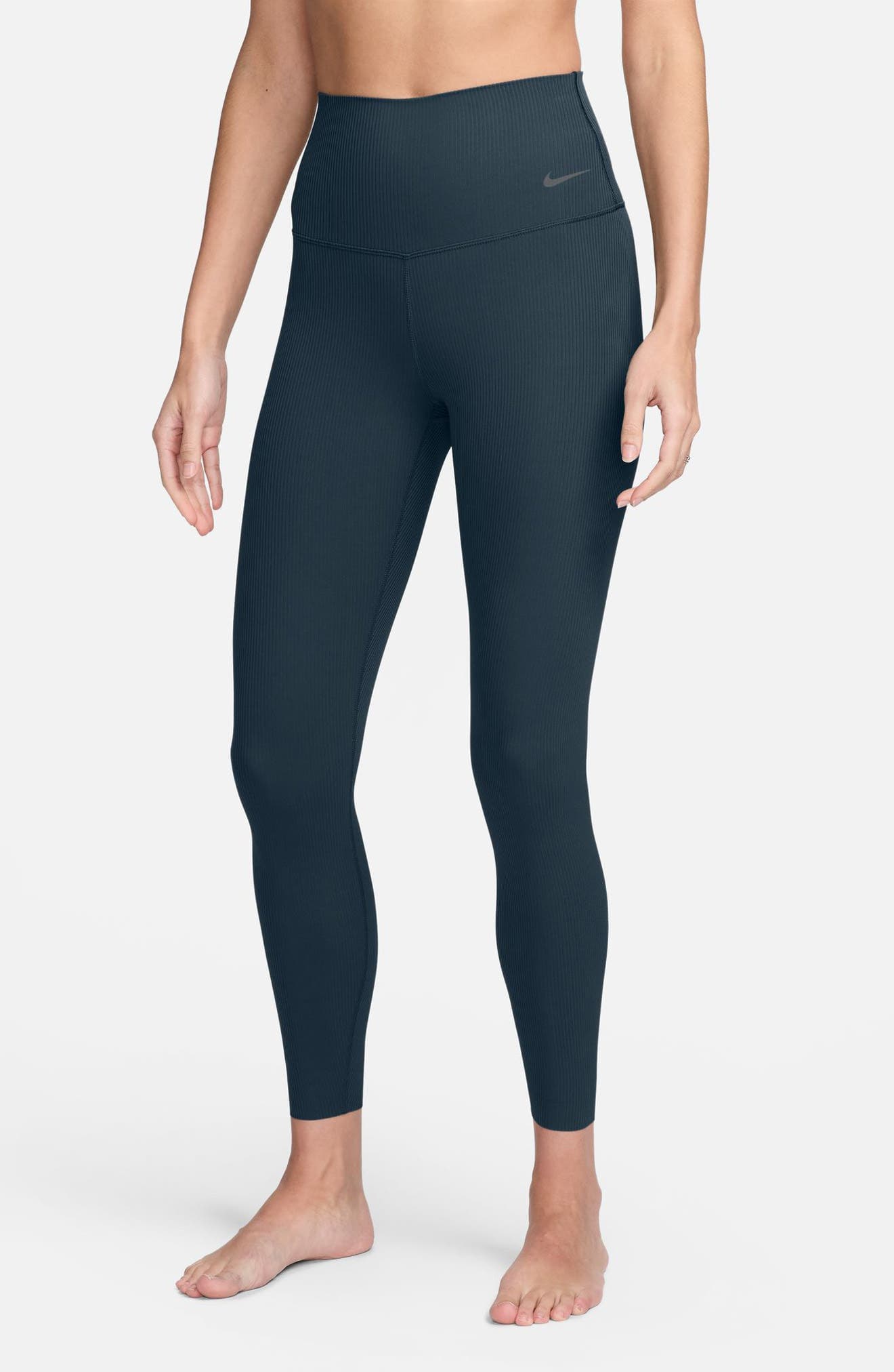 Zenvy Gentle Support High Waist Rib Leggings