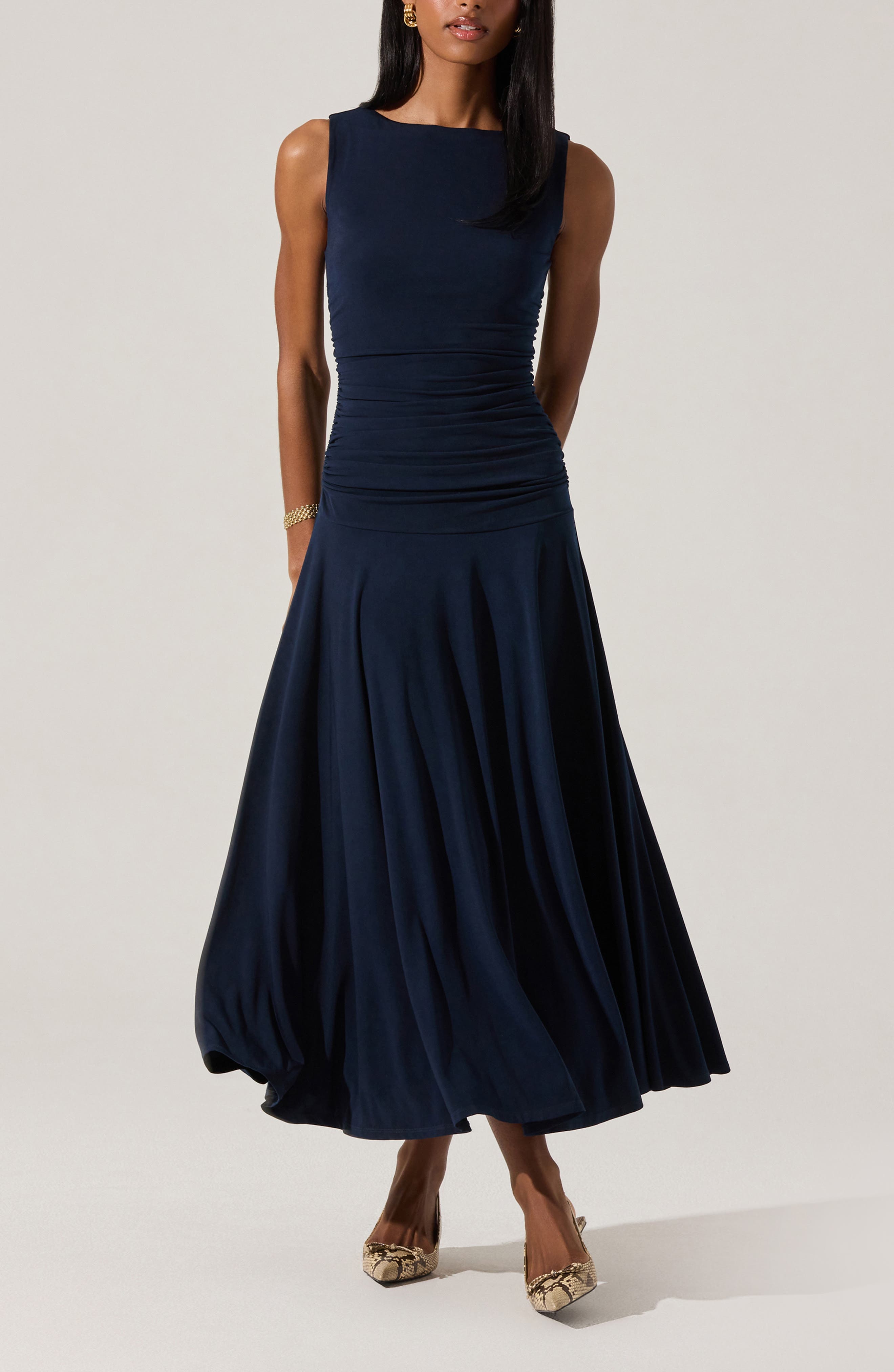 Melisandre Sleeveless A-Line Dress
