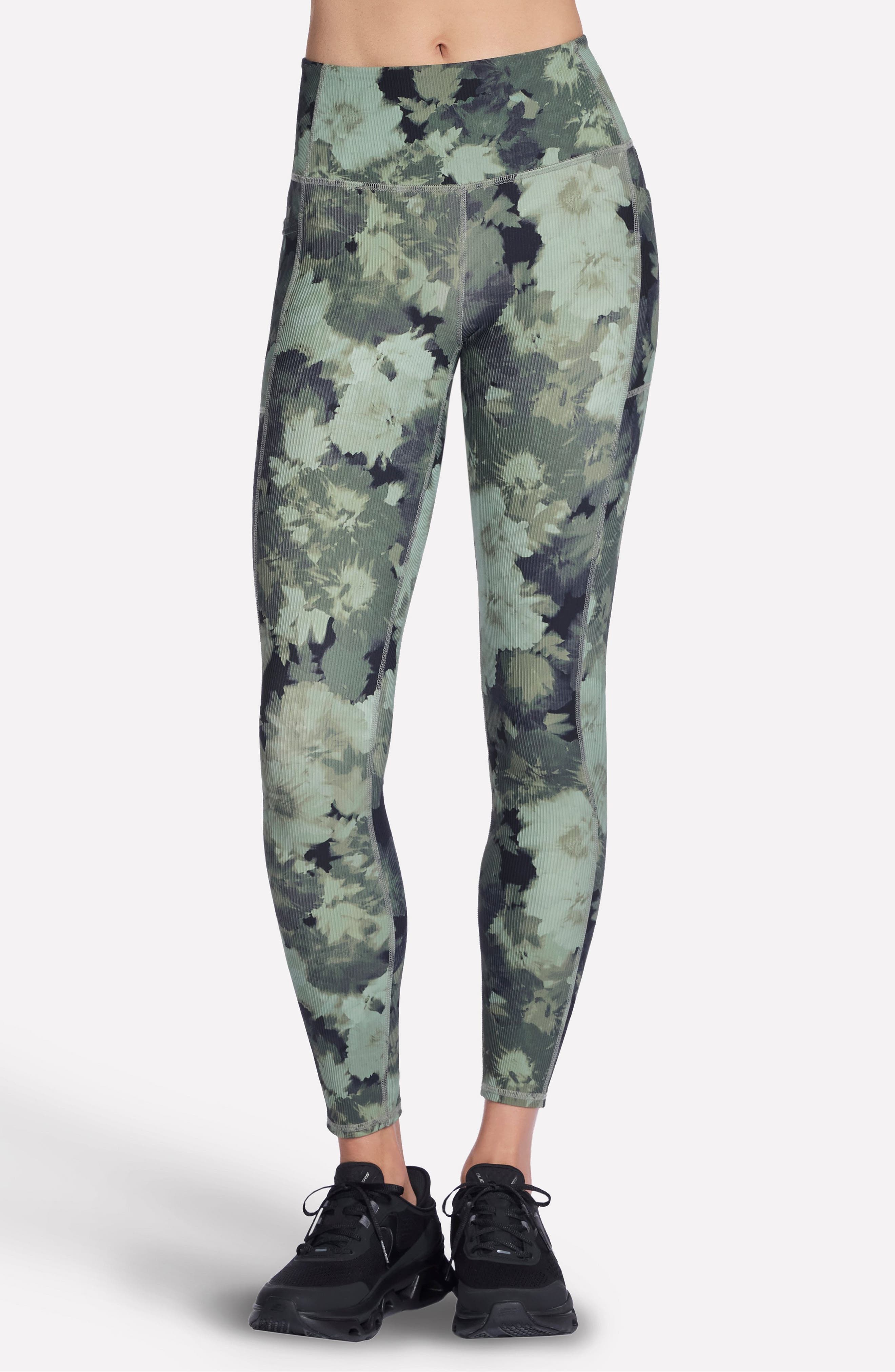 GO FLEX RIB Inbloom Full Length High Waist Pocket Leggings