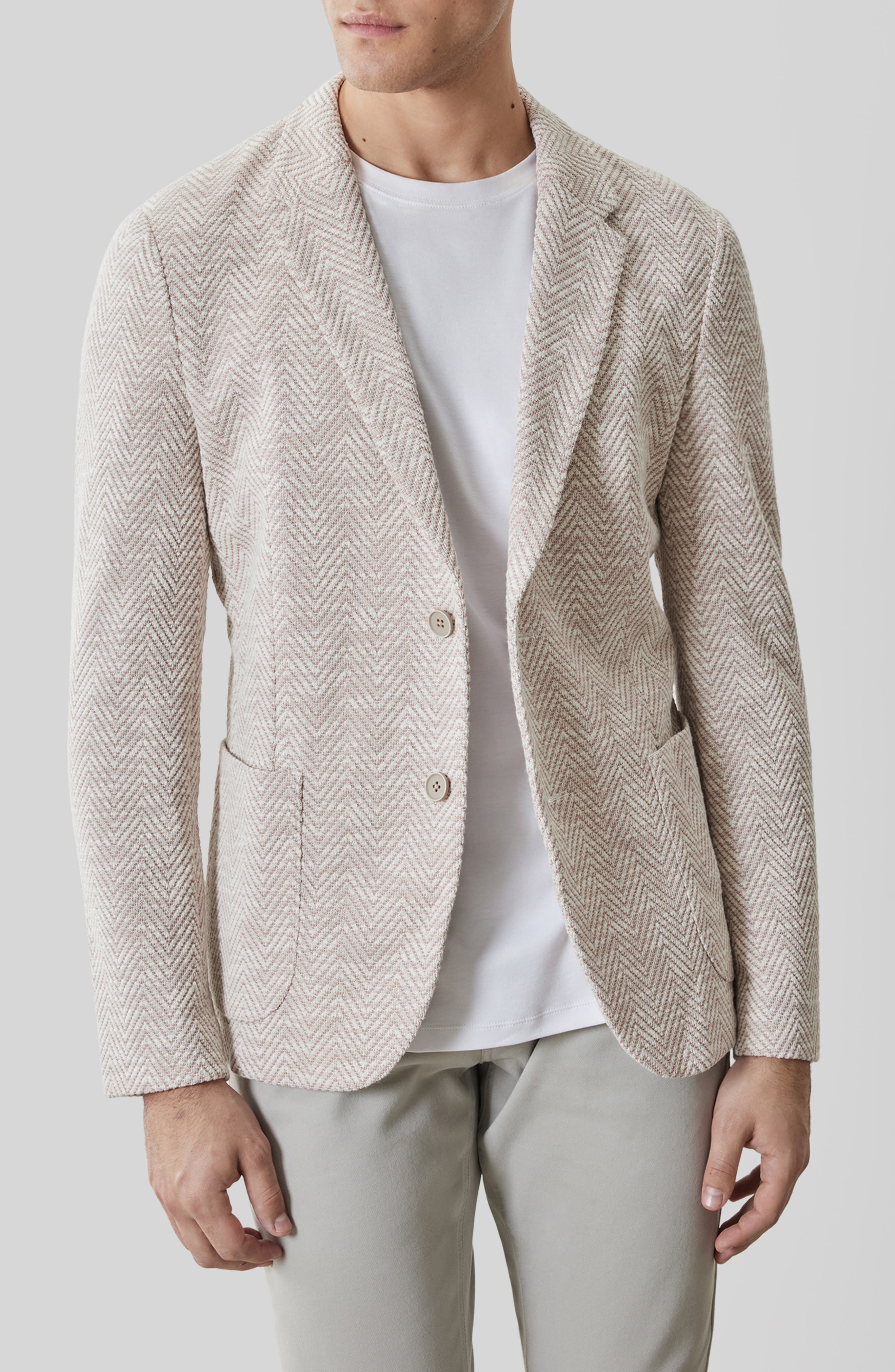 Jett Knit Herringbone Sport Coat