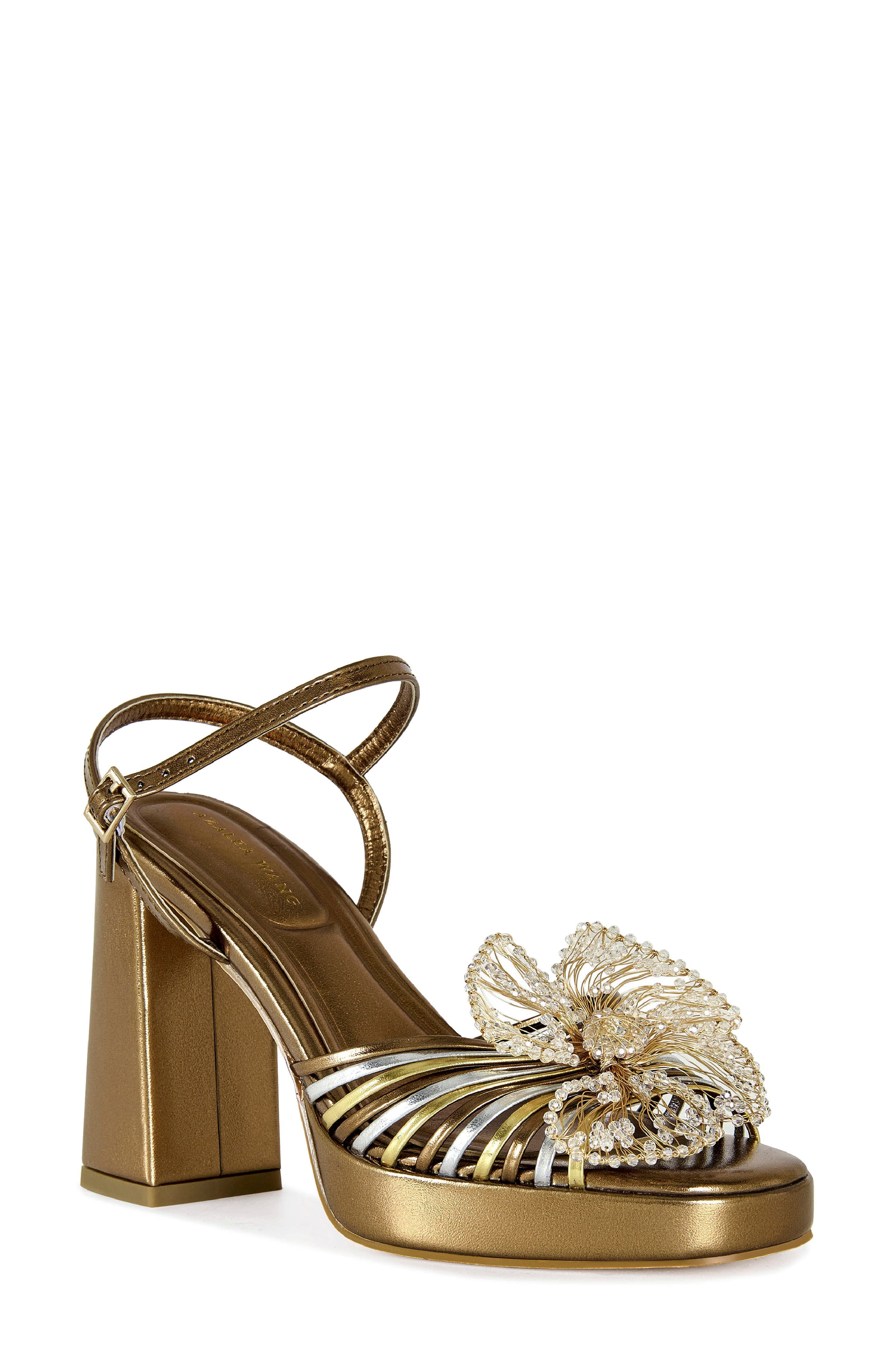 Seraphina Ankle Strap Platform Sandal