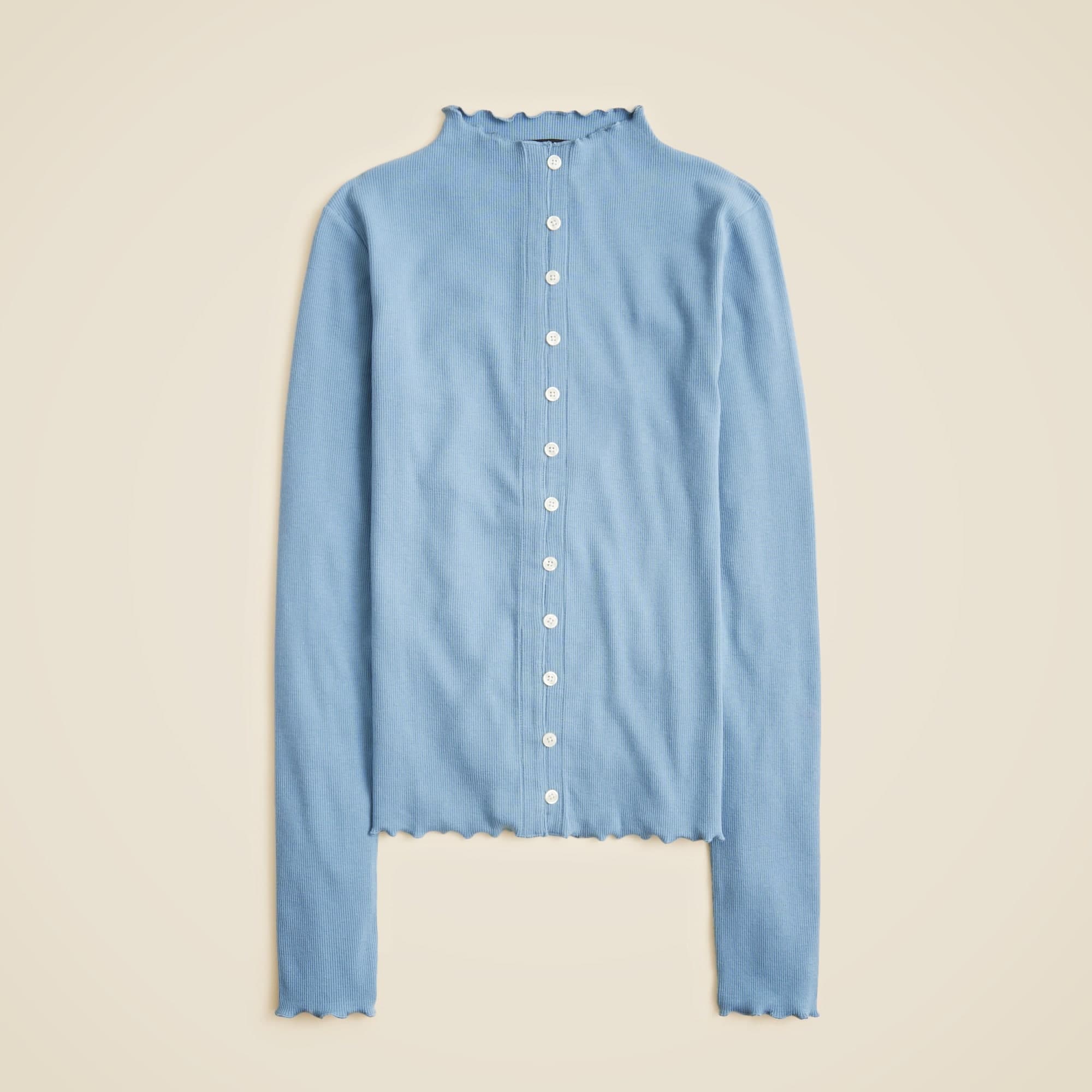 Perfect rib cardigan top