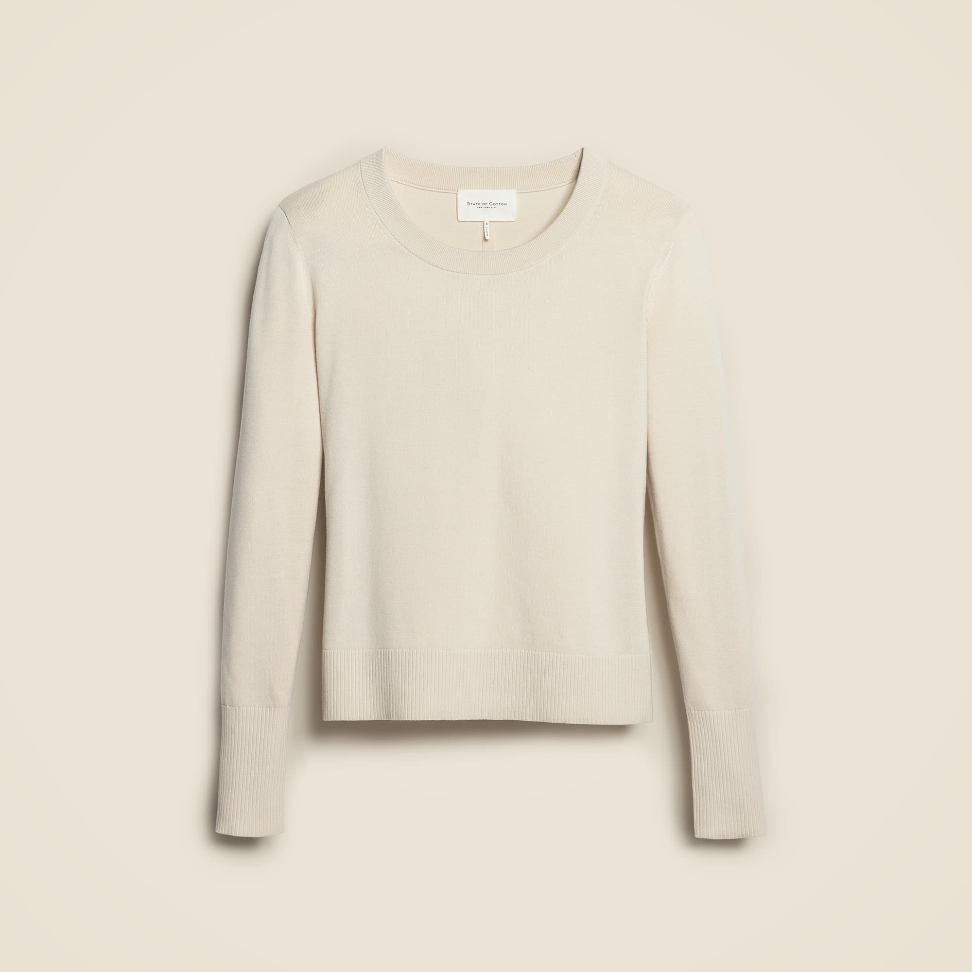 State of Cotton NYC Bryn crewneck