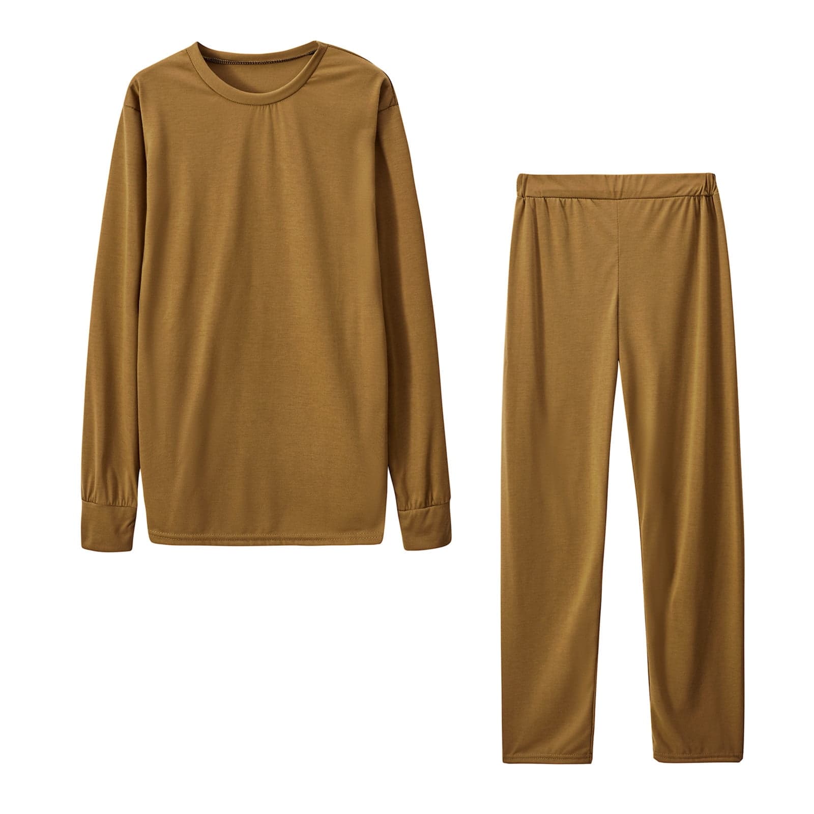 Lounge Sets for Women Women's Round Neck Long Sleeve Pants Sports Set Tracksuit Homewear