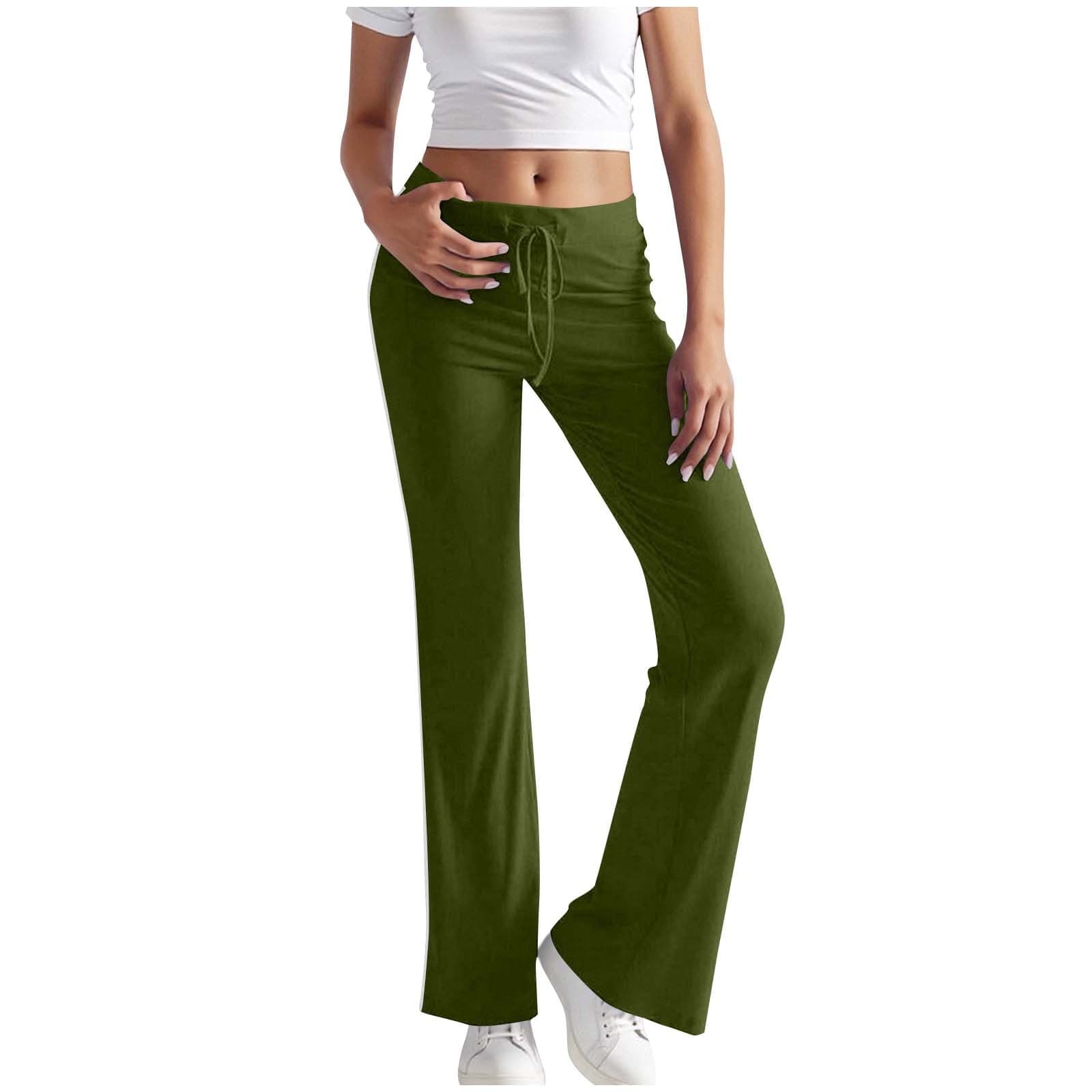 Yoga Pants Women High Waisted Drawstring Comfy Casual Athletic Workout Pant Loungewear Pj Trousers with Pockets