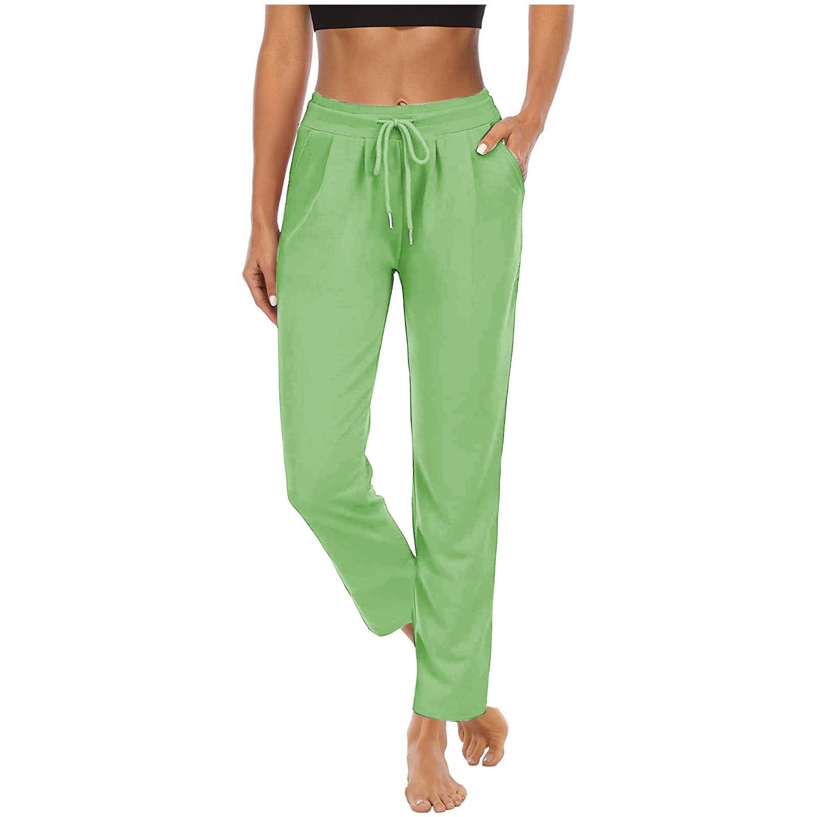 Womens Lounge Pants Casual High Waist Drawstring Pajama Pants Lightweight Athletic Leggings Tapered Sweatpants for Workout,Yoga,Running